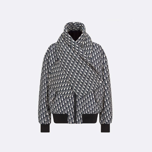 디올 크리스 크로스 칼라 봄버 자켓