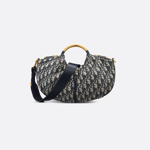 디올 오블리크 워크인 백 베이지/블루