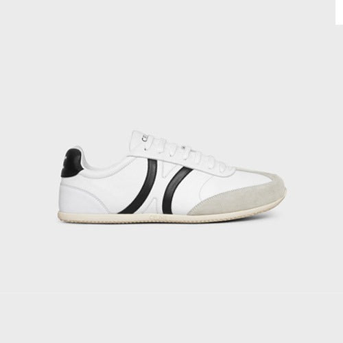 셀린느 조거 로우 레이스업 스니커즈 화이트