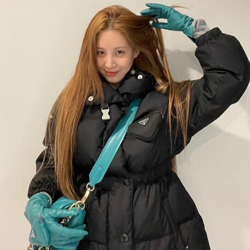 프라다 리나일론 포켓 다운 패딩 자켓 29Y966 (서현 착용)