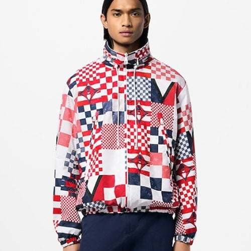 루이비통 리버시블 나일론 윈드브레이커 1AFVMV