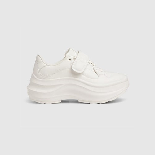 구찌 웨이브 웨지 스니커즈 화이트 805708