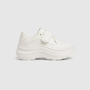 구찌 웨이브 웨지 스니커즈 화이트 805708