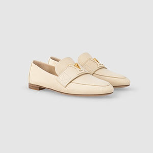 루이비통 LV 카프리 로퍼 아이보리 1AC9DR (리사 착용)