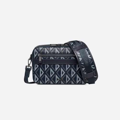 디올 CD 다이아몬드 사파리 메신저백 네이비