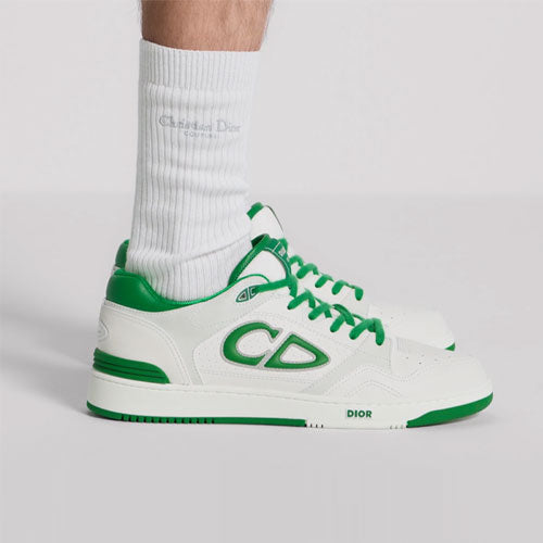 디올 B57 드리블 로우탑 스니커즈 화이트/그린