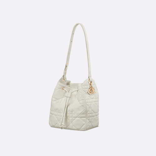 디올 디모션 미디엄 백 화이트