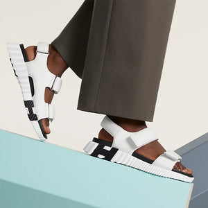 에르메스 주니어 샌들 화이트