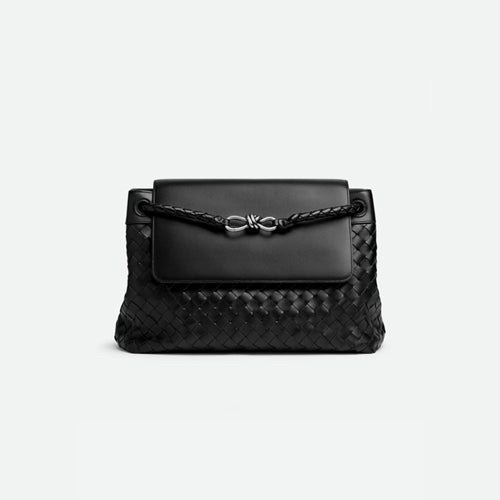 보테가베네타 안디아모 메신저 백 블랙