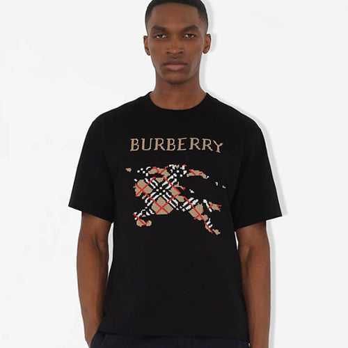 버버리 크로스 스티치 EKD 코튼 반팔티 2color