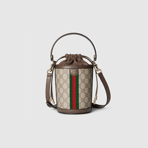 구찌 오피디아 미니 버킷 백 브라운 838462