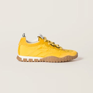 미우미우 타이어 스니커즈 옐로우 5E417E