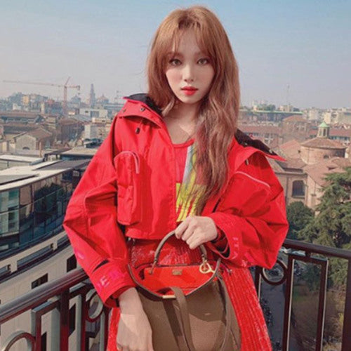 펜디 피카부 아이코닉 에센셜리 토트백 브라운 셀러리아 (이성경 착용)