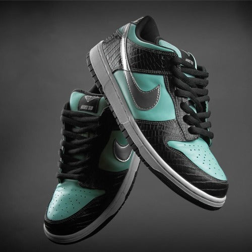 나이키 X 다이아몬드 서플라이 SB 덩크 로우 티파니 (타블로,남궁민 착용)