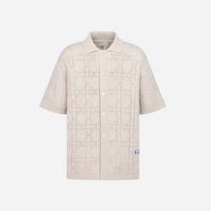 디올 까나쥬 니트 반소매 셔츠 2color