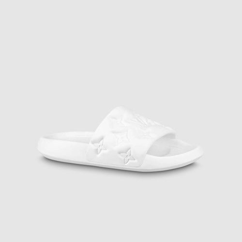 루이비통 워터프런트 뮬 슬라이드 화이트 1A9FK5