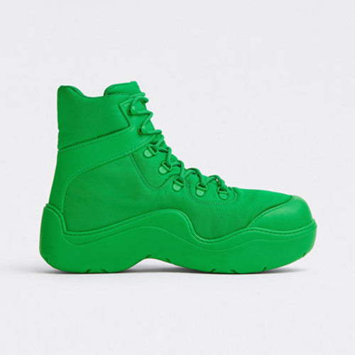 보테가베네타 퍼들 봄버 부츠 그린