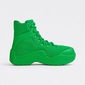 보테가베네타 퍼들 봄버 부츠 그린