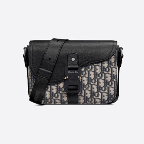 디올 새들 미니 메신저백