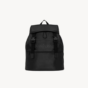 세인트로랑 가죽 백팩 블랙 (차은우 착용)