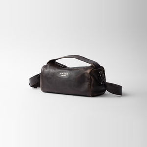 프라다 나파 가죽 숄더백 다크브라운 2VH188