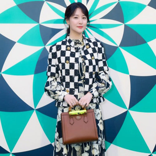 구찌 다이애나 토트백 MINI/S 브라운 (이영애 착용)