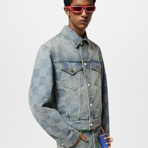 루이비통 다미에 데님 시크 재킷 1AFHUF