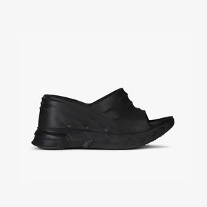 지방시 마시멜로우 러버 웨지 샌들 블랙