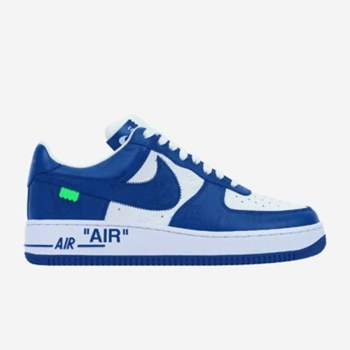루이비통 X 나이키 에어포스 1 로우 바이 버질 아블로 화이트/블루