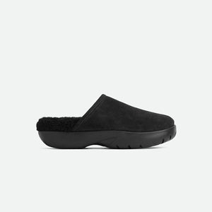 보테가베네타 시어링 스냅 슬리퍼 블랙