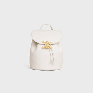 셀린느 카프스킨 보니 백팩 화이트 (수지 착용)