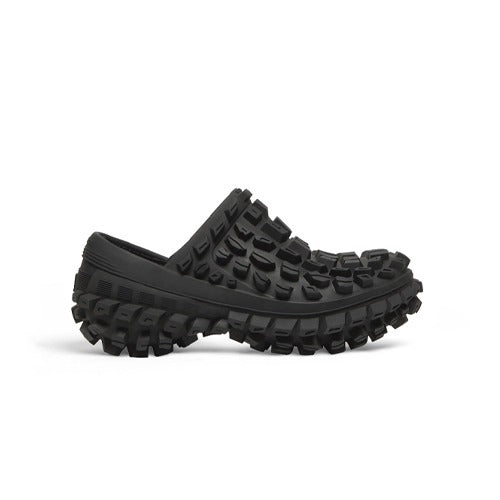 발렌시아가 디펜더 클로그 블랙