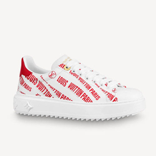 루이비통 그래피티 타임 아웃 스니커즈 레드