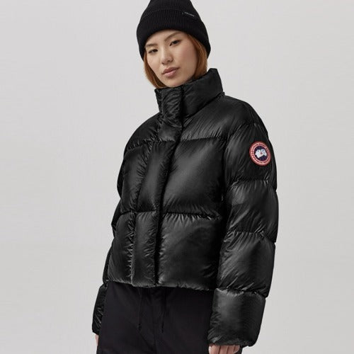 캐나다구스 여성 싸이프레스 크롭 푸퍼 패딩 4color