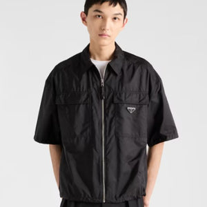 프라다 쇼트 슬리브 라이트 리나일론 셔츠 SC75