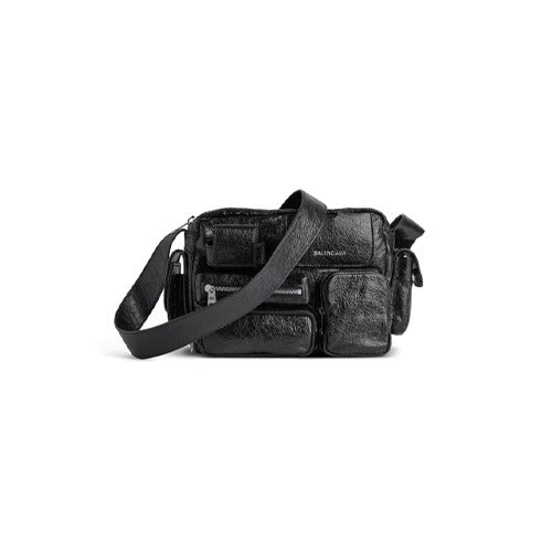 발렌시아가 슈퍼비지 카메라백 블랙