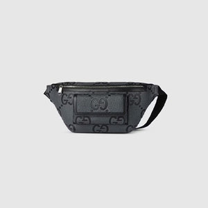 구찌 미디엄 GG 벨트백 그레이/블랙 645093