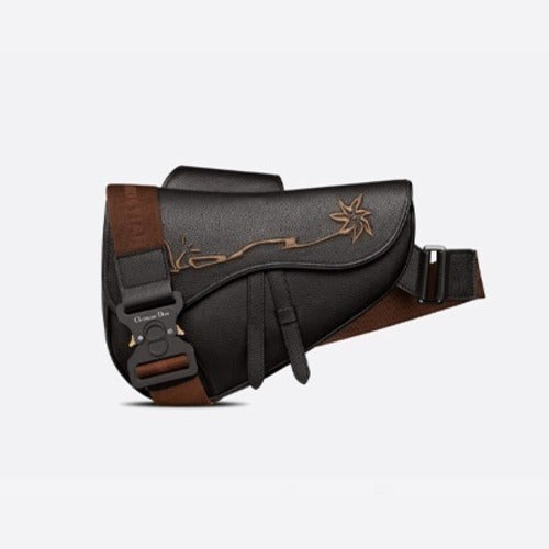 디올 캑터스 잭 새들백 블랙