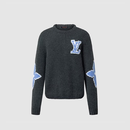 루이비통 청키 울 블렌드 풀오버 니트 1AGJH2