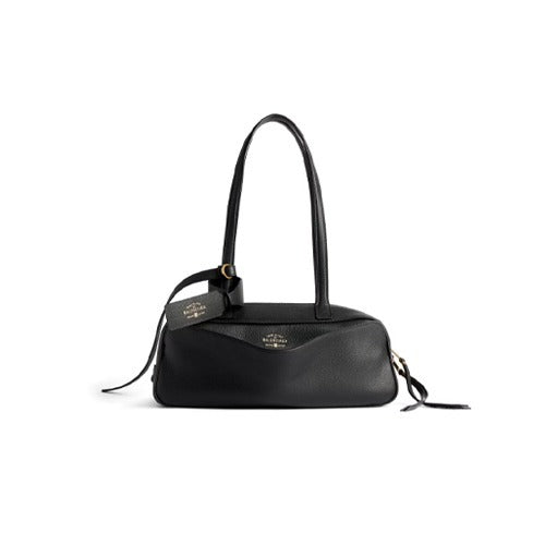 발렌시아가 캐리 스몰 볼링백 블랙