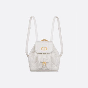 디올 카로 백팩 화이트 S/M (해린 착용)