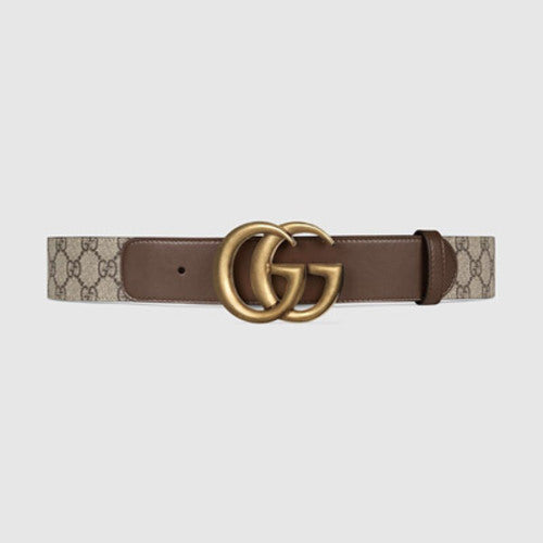 구찌 더블 G 버클 GG 벨트 브라운 2color
