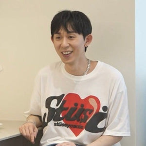 [국내배송] 스투시 X CPFM 하트 반팔티 2color (코쿤 착용)