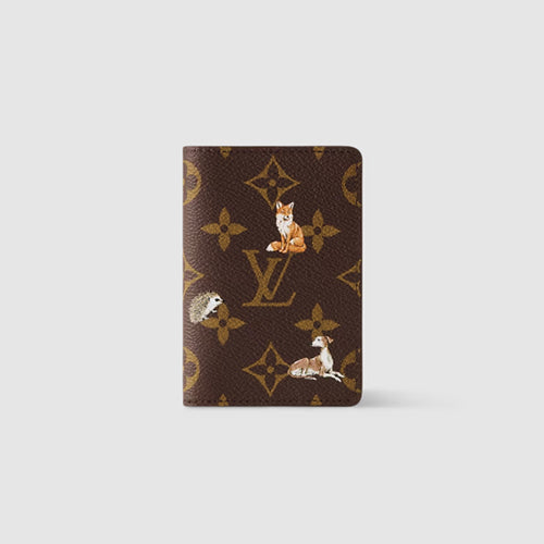 루이비통 애니멀 모노그램 포켓 오거나이저 M27020