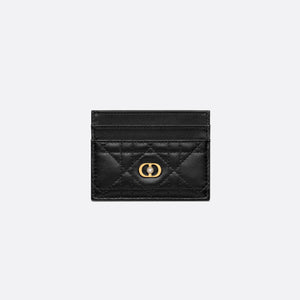 디올 졸리 카로 프리지아 카드지갑 블랙