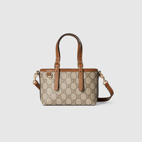 구찌 GG 엠블럼 미니백 브라운 855491