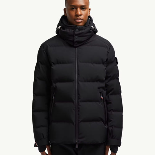 몽클레어 몽게테그 후드 다운 재킷 블랙