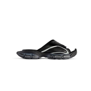 발렌시아가 3XL 슬라이드 샌들 블랙