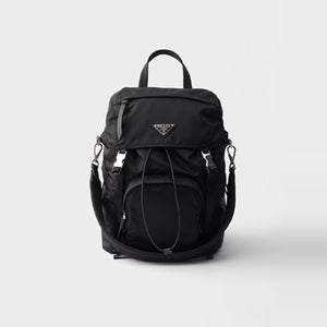 프라다 숄더 스트랩 리나일론 백팩 블랙 1BZ039