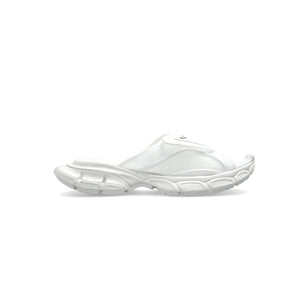 발렌시아가 3XL 슬라이드 샌들 화이트